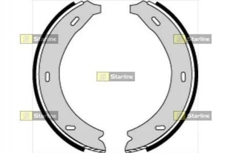Гальмівні колодки барабанні STARLINE BC 07320