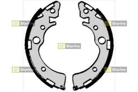 Гальмівні колодки барабанні STARLINE BC 06980