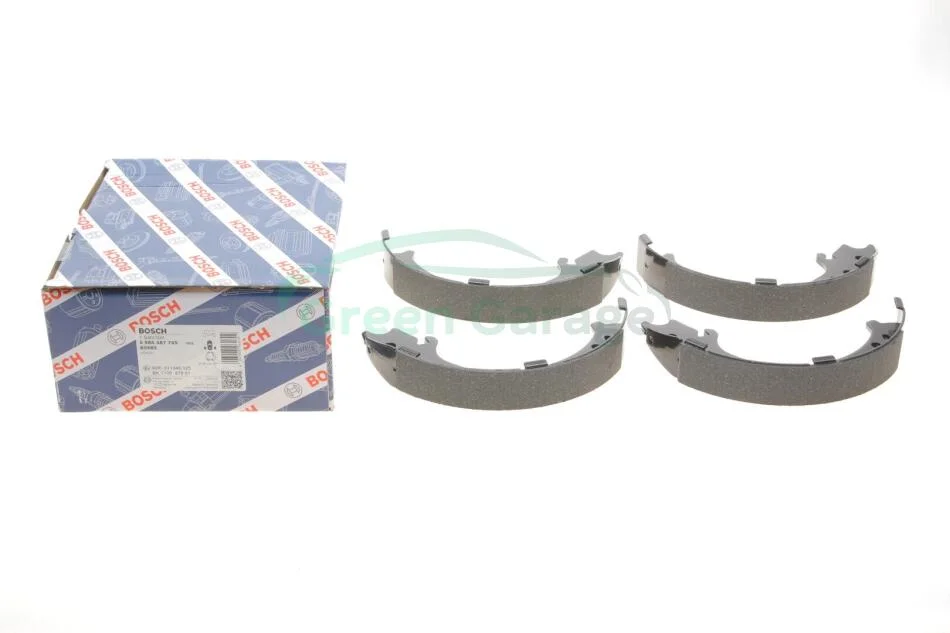 Гальмівні колодки ручного гальма BOSCH 0986487765 (фото 1)