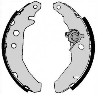 Гальмівні колодки барабанні STARLINE BC 05740
