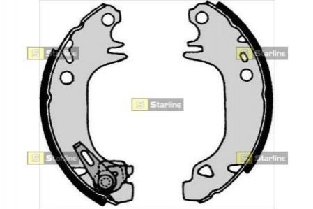 Гальмівні колодки барабанні STARLINE BC 04930