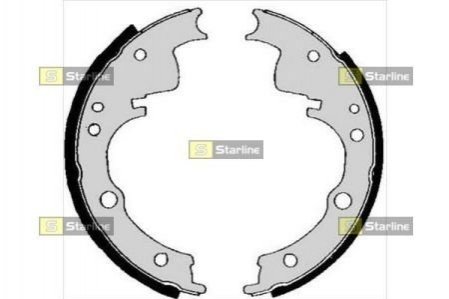 Гальмівні колодки барабанні STARLINE BC 04330