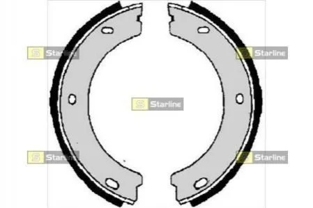 Гальмівні колодки барабанні STARLINE BC 06400