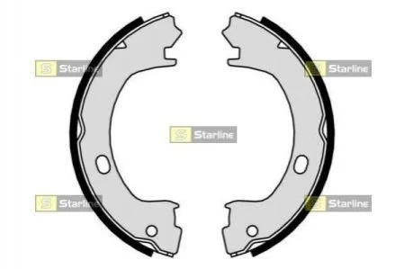 Гальмівні колодки барабанні STARLINE BC 01015