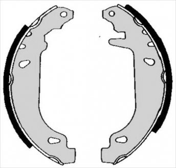 Гальмівні колодки барабанні STARLINE BC 04880