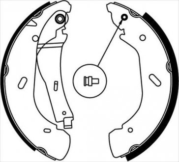 Гальмівні колодки барабанні STARLINE BC 07790