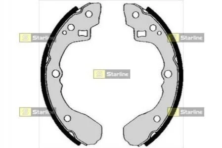 Гальмівні колодки барабанні STARLINE BC 04840
