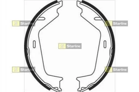 Гальмівні колодки барабанні STARLINE BC 08260