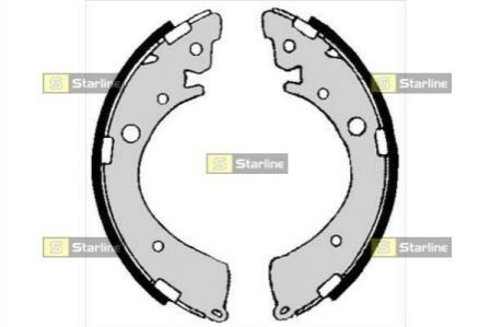 Гальмівні колодки барабанні STARLINE BC 05360