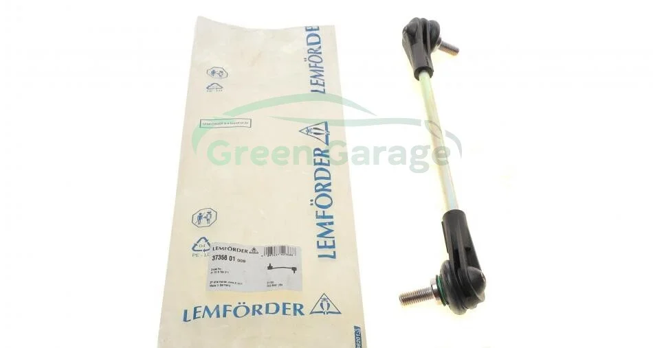 Тяга стабилизатора BMW 1(F20,F21), 3(F30,F80), 4(F36) 10- перед. мост (Пр-во) LEMFORDER 37356 01 (фото 1)