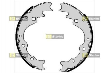 Гальмівні колодки барабанні STARLINE BC 05450