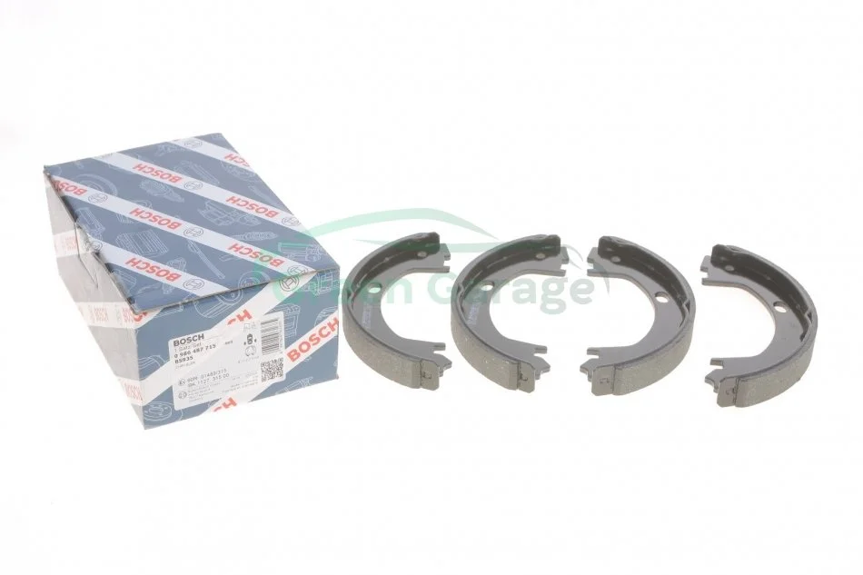 Гальмівні колодки барабанні BOSCH 0986487715 (фото 1)