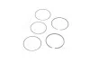 Кольца поршневые DAEWOO 68,50 1,2 x 1,5 x 2,8 mm (пр-во) GOETZE 0842680000 (фото 1)