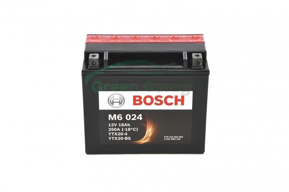 Мотоакумулятор -M6024 BOSCH 0 092 M60 240 (фото 1)