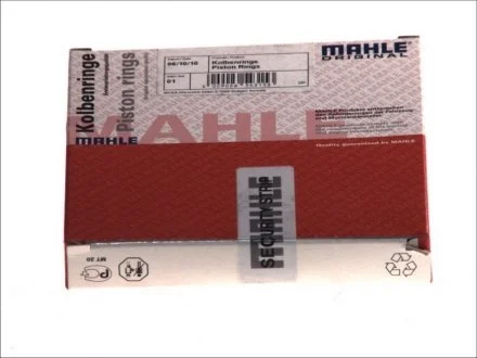Комплект кілець на поршень MAHLE / KNECHT 03852N0