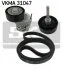 Поликлиновой ременный комплект SKF VKMA 31047 (фото 1)