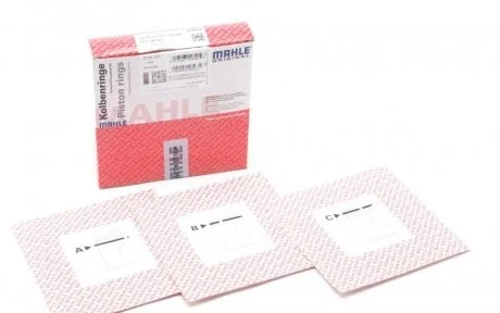 Кольца поршневые MB 88,50 OM611/612/613 2,2TD/2,7TD/3,2TD (пр-во Mahle) MAHLE / KNECHT 00136N2
