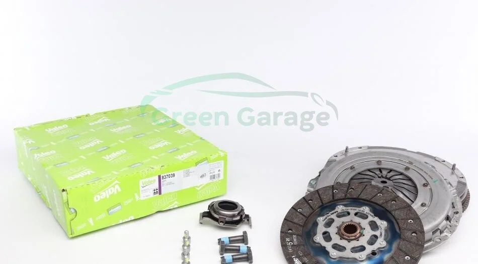 Сцепление +маховик FIAT Doblo 1.9 JTD, Stilo 1.9 JTD 98- (Пр-во) VALEO 837039 (фото 1)
