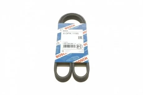 Ремінь пклиновий 6dpk1195 (Вир-во Bosch) BOSCH 1 987 946 200