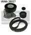 Комплект доріжкового ремня SKF VKMA 38017