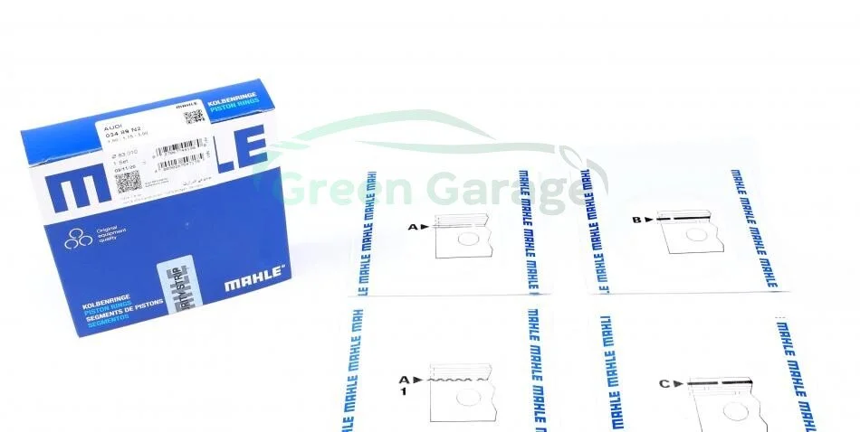 Комплект кілець на поршень MAHLE / KNECHT 03489N2 (фото 1)