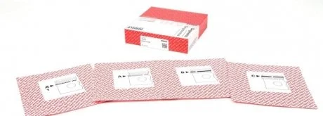 Кольца поршневые VAG 81,01 1,6-2,2 1,5x1,75x3 (пр-во Mahle) MAHLE / KNECHT 03474N0