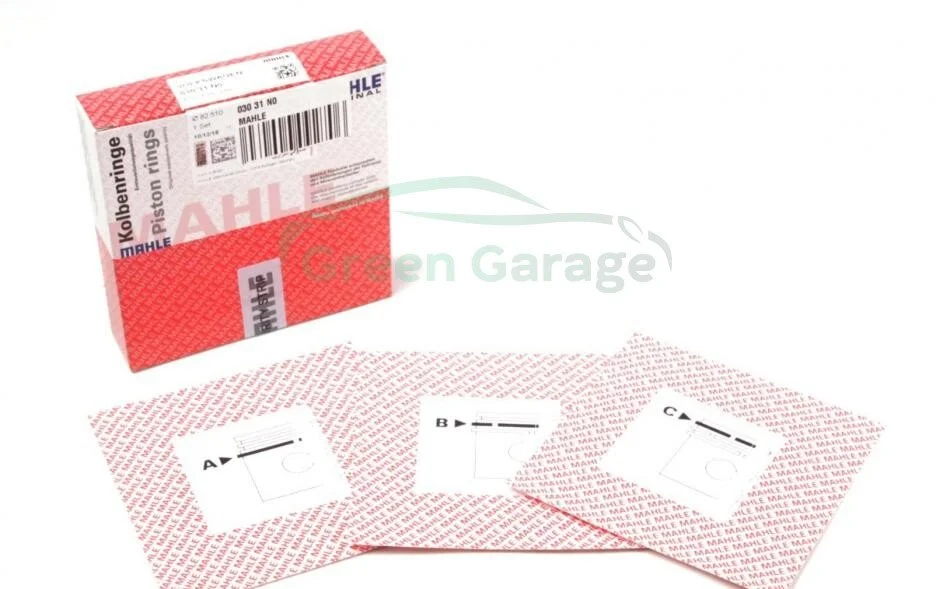 Кольца поршневые VAG 82,51 2,0/2,8 (пр-во Mahle) MAHLE / KNECHT 03031N0 (фото 1)