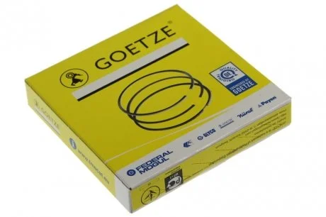 Кольца поршневые FORD/MAZDA 87.5 (1.2/1.2/2.5) AODA/AODB/AOWA/CJBA/CJBB/GZ/N4JB (пр-во) GOETZE 0842340000