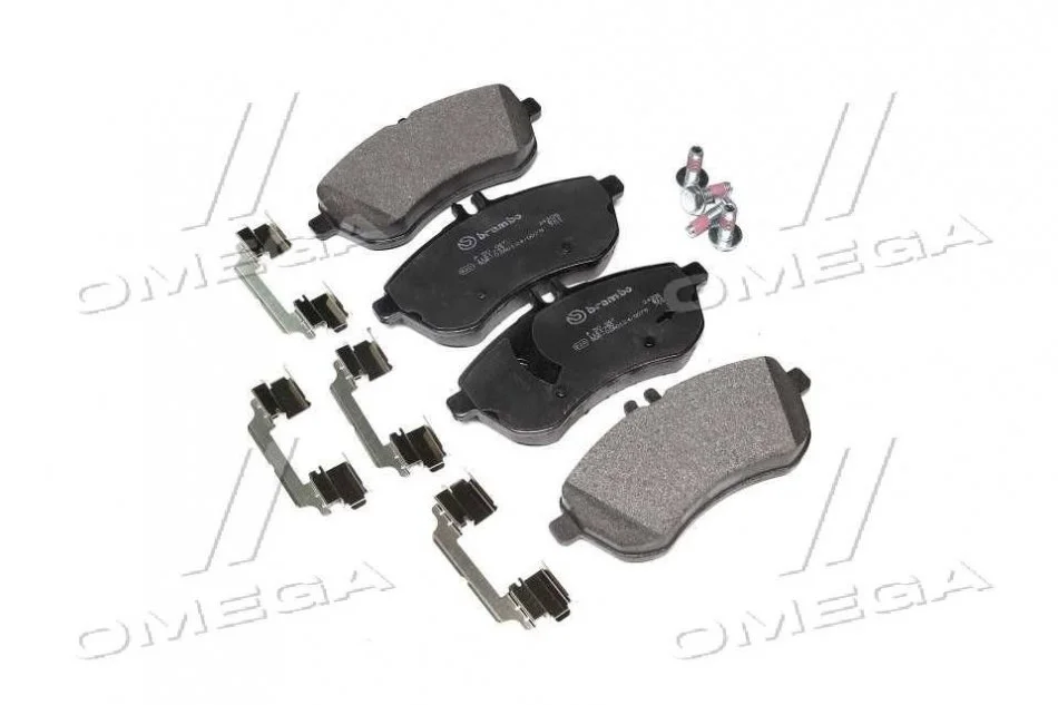 Колодка торм. диск. MB C-CLASS передн. (пр-во) BREMBO P50 067 (фото 1)