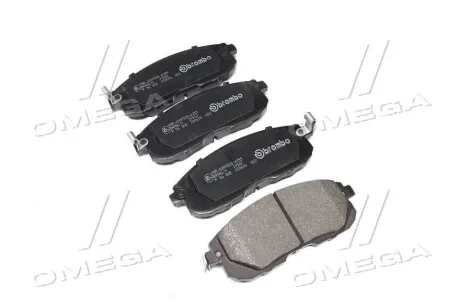 Колодка торм. диск. NISSAN CUBE 1.5DCI 10-,TIIDA 1.5DCI-1.8 07- передн. (пр-во) BREMBO P56 065