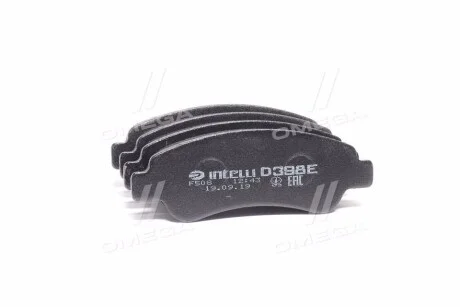 Колодка торм. диск. FIAT DUCATO, CITROEN JUMPER задн. (пр-во Intelli) DAFMI / INTELLI D398E