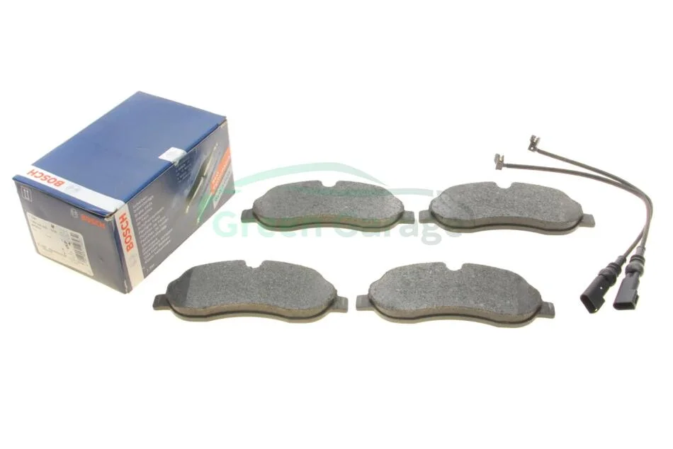 Комплект гальмівних колодок з 4 шт. дисків BOSCH 0986494845 (фото 1)