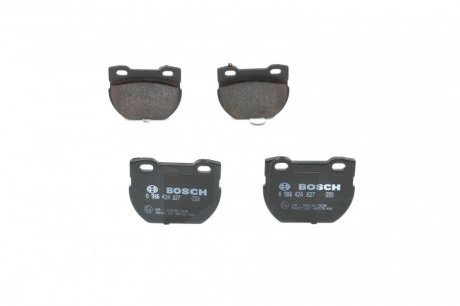 Гальмівні колодки дискові BOSCH 0986424827