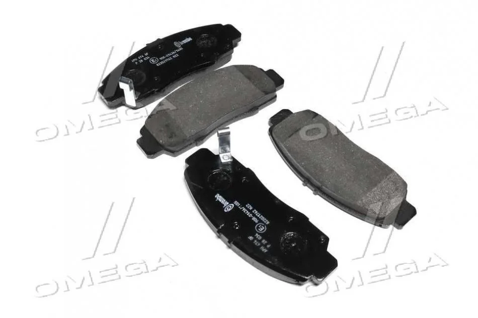 Колодка торм. диск. HONDA CIVIC, FR-V передн. (пр-во) BREMBO P28 034 (фото 1)