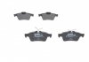 Колодка торм. диск. FORD FOCUS, MAZDA 3,5, OPEL VECTRA C, RENAULT LAGUNA задн. BOSCH 0986495216 (фото 1)