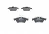 Колодка торм. диск. FORD FOCUS, MAZDA 3,5, OPEL VECTRA C, RENAULT LAGUNA задн. (пр-во Bosch) BOSCH 0986495216 (фото 1)