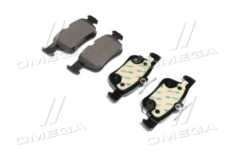 Колодка торм. диск. FORD MONDEO V (09/14-) задн. (пр-во) BREMBO P24 201