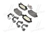 Колодка торм. диск. OPEL ASTRA G задн. (пр-во) BREMBO P59 038 (фото 3)