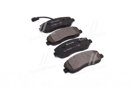 Колодка торм. диск. RENAULT MASTER IV,OPEL MOVANO 02/10- передн. (пр-во) BREMBO P68 062