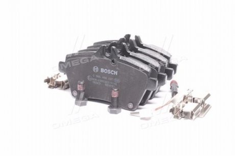 Гальмівні колодки дискові BOSCH 0986494087