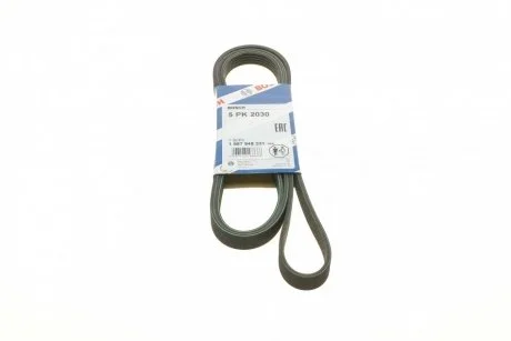 Ремінь п-клиновий 5pk2030 (Вир-во Bosch) BOSCH 1 987 948 331
