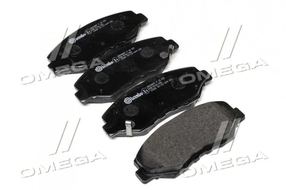 Колодка торм. диск. HONDA CR-V передн. (пр-во) BREMBO P28 035 (фото 1)