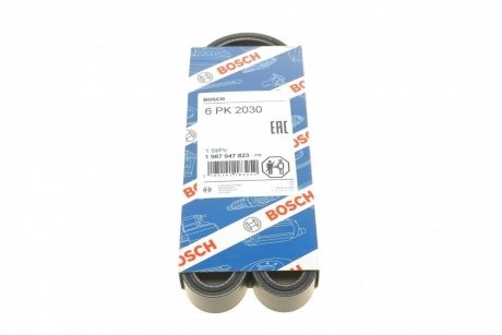 Дорiжковий ремінь 6PK2030 BOSCH 1 987 947 823