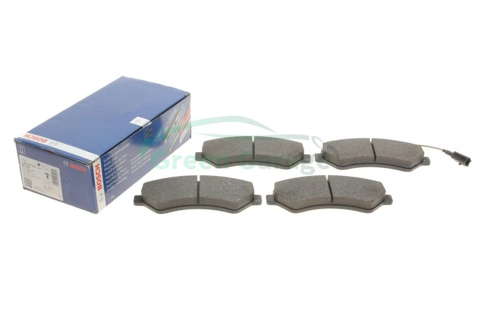 Гальмівні колодки дискові BOSCH 0986495095 (фото 1)