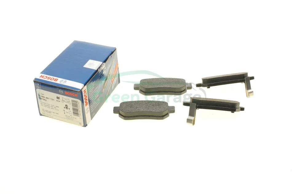 Колодка торм. диск. HONDA ACCORD, CIVIC задн. (пр-во Bosch) BOSCH 0986461131 (фото 1)