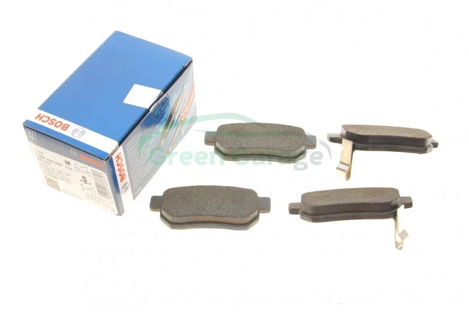 Гальмівні колодки дискові BOSCH 0986495256 (фото 1)