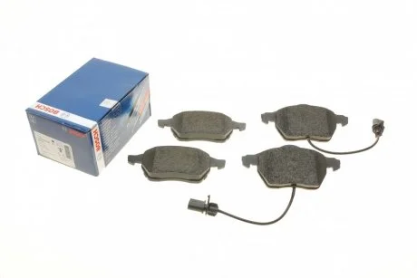 Колодка торм. диск. AUDI A4, A6, SKODA SUPERB, VW PASSAT передн. (пр-во Bosch) BOSCH 0986494050