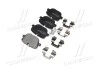 Колодка торм. диск. RANGE ROVER SPORT V8 5.0 SUPERCHARGED 09/09- задн. (пр-во) BREMBO P44 025 (фото 4)