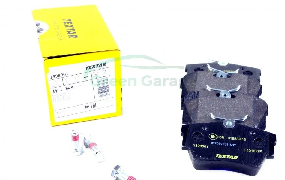 Гальмівні колодки дискові TEXTAR 2398001 (фото 1)