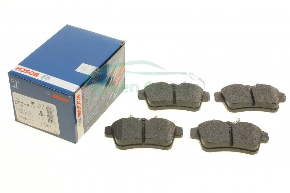 Колодка торм. диск. PEUGEOT 3008 1.6 2.0 09-;CITROEN DS5 2.0HDI 2011- задн. (пр-во Bosch) BOSCH 0986494437 (фото 1)
